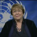 Derechos humanos pueden y deben ser la guía para responder y recuperarnos de la COVID-19: Bachelet