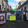 Tras 15 días, familiares encabezan marcha para exigir la aparición de Dylan.
Foto: Cortesía