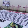 “A todas nos tienen miedo”; Toman la Comisión Estatal de los Derechos Humanos en San Cristóbal de las Casas. Foto: Red de Familias Victimas de Feminicidio. 