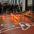 Este sábado desde Comitán, mujeres se reunieron para exigir justicia por Nayeli y todas las mujeres que han sido asesinadas en Chiapas. 
Foto: Hugo Nandayapa.