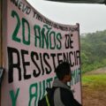 Campamento de las Abejas de Acteal, ubicado en el poblado Nuevo Yibeljoj, en Chenalhó. Foto: Cortesía