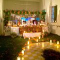 Tradicional altar zoque.
Cortesía: Gustavo Caballero