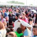 Casi 3 mil migrantes esperaron para poder entrar a México en su ruta hacia Estados Unidos. Foto: Bladimir Pérez.
