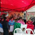 Rueda de prensa de la toma del INPI. Cortesía: Colectivo Grieta.