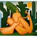 Tarsila do Amaral, Antropofagia, 1930, óleo sobre tela.