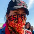 Mujeres zapatistas: nos vamos a defender a todas. Foto: María Fernanda Ruiz.