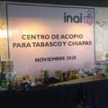 Centro de apoyo para Tabasco y Chiapas en el INAI. Cortesía: Samuelle Bernardéu.