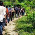 Guatemaltecos ingresan al país para trabajar en Chiapas. Foto: Rubén Figueroa