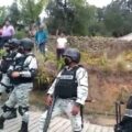 Guardia Nacional incursiona en comunidad base del EZLN. Foto: Cortesía