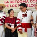 No se puede concebir la reconstrucción de la patria sin la voz de los pueblos indígenas, quienes dieron vida y origen a este país: Adelfo Regino. Cortesía: Gobierno de México