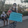 Ciudadanos y ciudadanas se presentaron junto a sus perros y perras para marchar en contra del maltrato animal Foto: Yessica Morales.