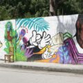 Marco Alfredo Torres González “Mother Monkey realizó un mural en San Cristóbal de Las Casas. Cortesía: Ch’ieltik