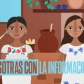La campaña tiene como objetivo promover el derecho a la información y a la salud de las mujeres indígenas en Chiapas, Yucatán y Oaxaca, por medio de videos animados y cápsulas de radio en cinco lenguas originarias. Cortesía: Article 19