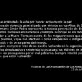 Simón Pedro, palabras finales del documental en su memoria. 