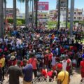 Miles de migrantes esperan salir de Tapachula. Foto: Benjamín Alfaro