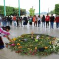 Durante los dos días del evento tuvieron un altar en donde honraron y ofrendaron a la Madre Naturaleza. - Foto: CDMCH/Facebook