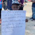 Niños y niñas migrantes, las víctimas de las políticas de los países de paso y destino. Foto: Ángeles Mariscal