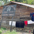 Grupo armado de Chenalhó asesina a integrante del EZLN Xuxch´en, Aldama, el pueblo de Domingo, el zapatista asesinado por civiles armados de Chenalhó. Foto: Ángeles Mariscal