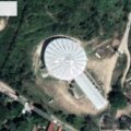Vista satelital del predio en disputa