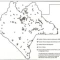 El mapa muestra las bases y zonas militares en el estado de Chiapas (y) en las inmediaciones de los territorios zapatista. Imagen: ARCHIVO.