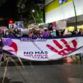 Marcha del 25N en Tuxtla Gutiérrez. Foto: Alma Martínez