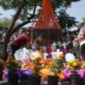 Madres buscadoras colocan altar en memoria de las personas fallecidas sin identificar en el IJCF