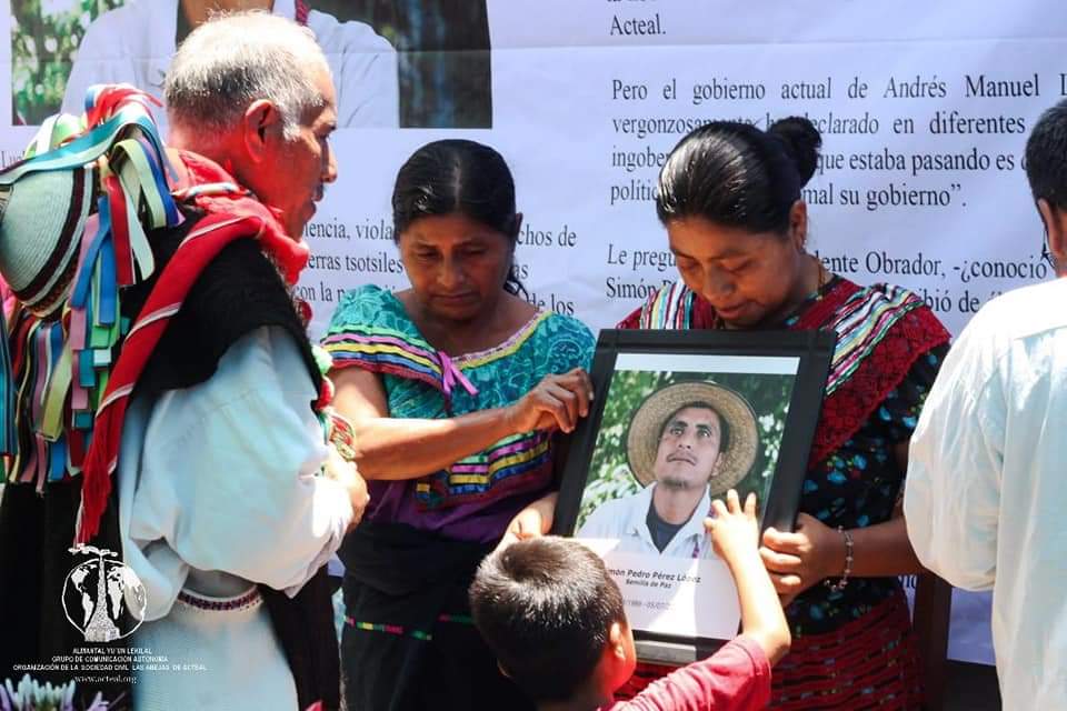 Ta México bayal ta chiknajel milel ta stojol te machˈatik ya skanantayik te lum kˈinale / Tsoblej te chapatik ta tujkˈ ochik ta slumal Atzamiló, Chenalhó