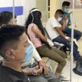 Migrantes adolescentes sobrevivientes del accidente. Foto: Ángeles Mariscal
