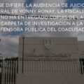 Se difiere la audiencia de Juicio Oral de Yonny Ronay Chacón González para el 21 de enero de 2022 a las 13:00 horas- Cortesía: Frayba