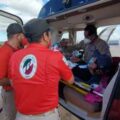 Dos fueron trasladadas vía terrestre a la frontera con Tecún Umán y una más en helicóptero a la capital de Guatemala. Cortesía: INM.