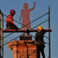 La antimonumenta de las mujeres que luchan llegó para quedarse