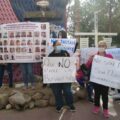 FAMILIARES DE MIGRANTES DESAPARECIDOS EN MANIFESTACIÓN EN LA CIUDAD DE CHIHUAHUA. DICIEMBRE 2021. FOTOGRAFÍA: ÓSCAR ROSALES / ARCHIVO-RAÍCHALI