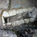 Encuentran restos óseos de mujer prehispánica en Zona Arqueológica de Palenque. Cortesía: INAH Chiapas