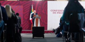 Andrés Manuel López Obrador en conferencia de prensa matutina. Cortesía: Gobierno de México