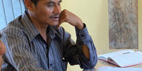 Manuel Santiz Cruz es un defensor de derechos humanos indígena tseltal. Cortesía: Front Line Defenders