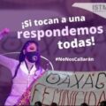 Colectivas oaxaqueñas condenan agresión contra María Elena Ríos y exigen justicia.
Foto:. Istmo Press