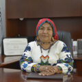 La wixárica Claudia Morales Reza, primera mujer indígena a cargo del Conapred.
Foto: Secretaría de Gobernación