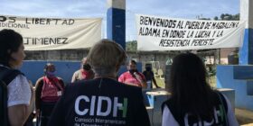 Visita de la CIDH a Aldama, Chiapas, para verificar cumplimiento a medidas cautelares que resguarden la vida de los habitantes de este municipio indígena acosado por personas armadas. Foto: Ángeles Mariscal