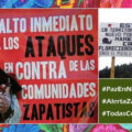 Convocan a acciones de solidaridad con comunidades zapatistas amenazadas Convocamos a participar en acciones dislocadas y públicas durante la primera semana de agosto del 1-8 de agosto para visibilizar conjuntamente las denuncias.