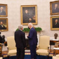 En noviembre de 2021, López Obrador y Joe Biden se reunieron en el marco de la IX Cumbre de Líderes de América del Norte en la Casa Blanca.
