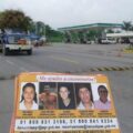Ficha de búsqueda de la familia Pérez Rodríguez en un crucero de Ciudad Mante, Tamaulipas. Archivo de Milynali Red CFC.