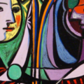 Detalle de "Mujer ante espejo", de Pablo Picasso