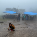 Desplazados de Santa Martha, Chenalhó, en medio de un conflicto entre hrupos armados. Foto: Ángeles Mariscal