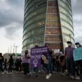 Me protegen mis hermanas" marchan para exigir justicia por Estefanía y detener desapariciones hacia mujeres .
Foto: Roberto Ortiz