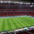 El Estadio Al Bayt está listo para el último partido de Cuartos de Final.
Foto: @fifaworldcup_es
