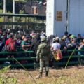 Los migrantes ocultos en el trailer salieron de San Cristóbal de Las Casas la mañana de hoy miércoles. 