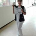 La jefa de enfermeras del Hospital General de Tapachula, Lucrecia Salva Fuentes. Cortesía: Gabriela Coutiño: Periodismo en Libertad/Facebook