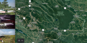 Aeronaves que transportan droga aterrizan en la selva Lacandona.