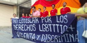 Pronunciamiento contra la LGBTTTIQAFobia Chiapas 2023. Imagen: Cortesía.