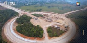 Concluidos, 127 km de vía en tramo 1 del Tren Maya. Cortesía: FONATUR